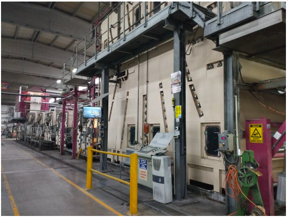 Kusters special for velvet cylinder width 2.000 mm. pad steam deying line for velvet (padder, fixati