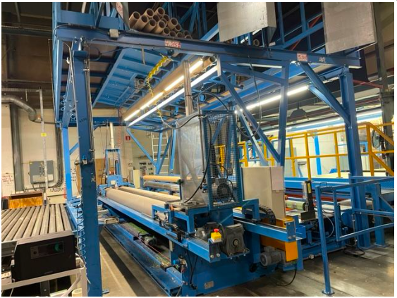 Coating/backing line