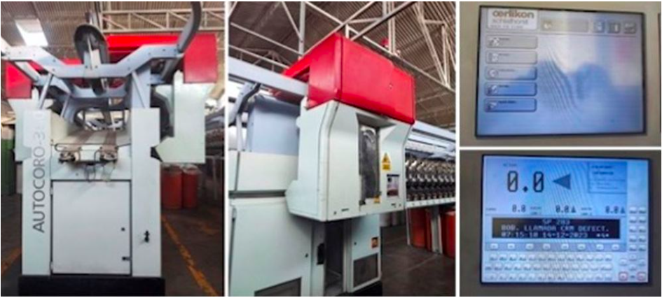 2 Saurer, Schlafhorst Autocoro 360 Open end